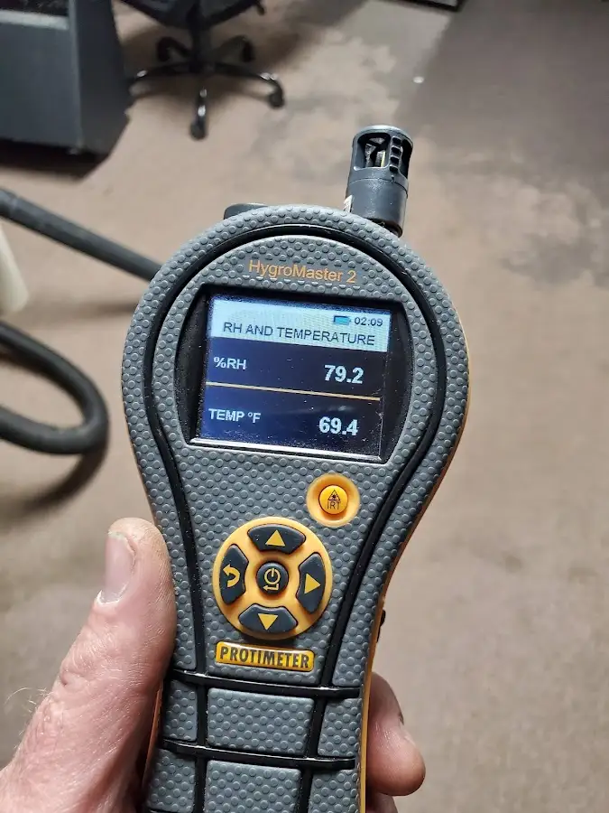 Moisture meter humidity assessment for Fire & Smoke Damage Restoration in Lemoore